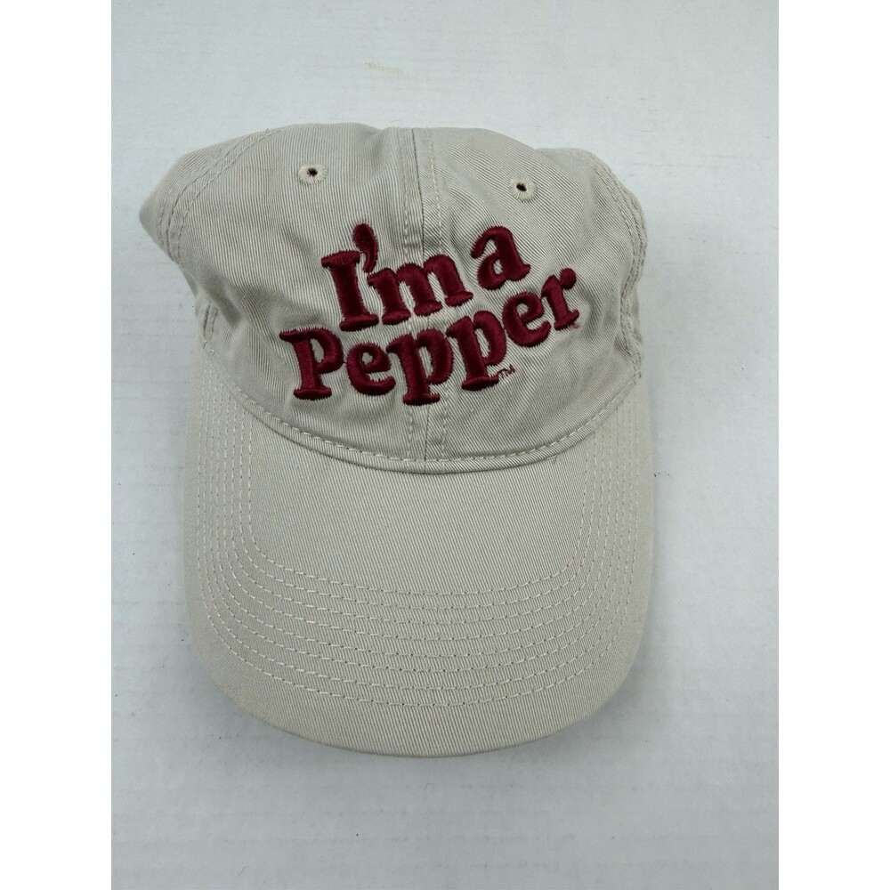 Dr Pepper Hat Unisex OSFA I'm a Pepper Baseball Cap Adjustable Cotton